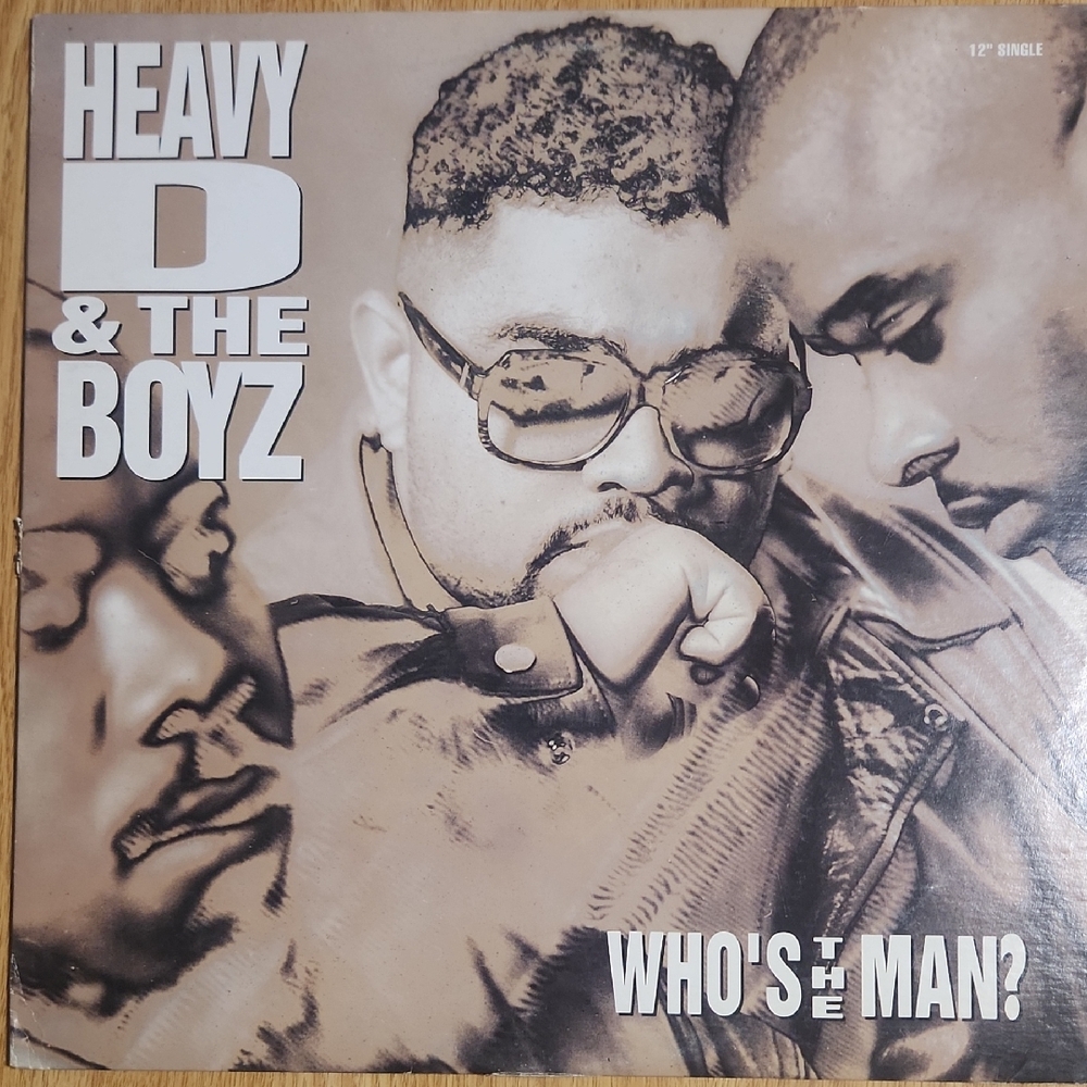 🎶3 For $15🎶 Heavy D & The Boyz Vinyl Promotional Single Record